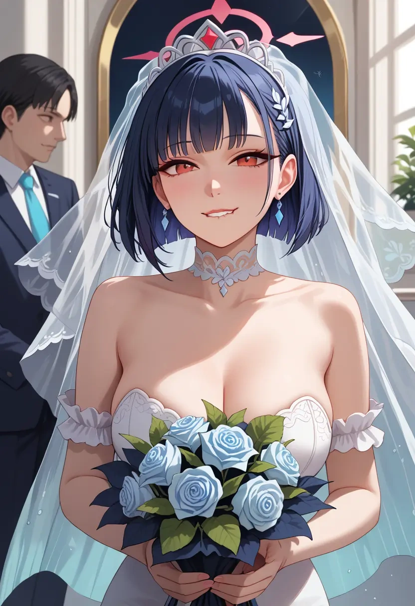 blue_archive,kazusa_(blue_archive),wedding  - 