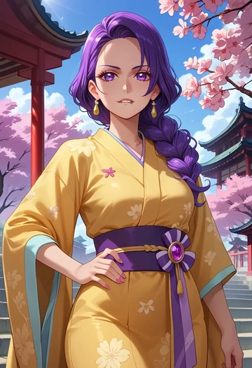 precure,kenzaki_makoto,kimono  - AI generated anime art