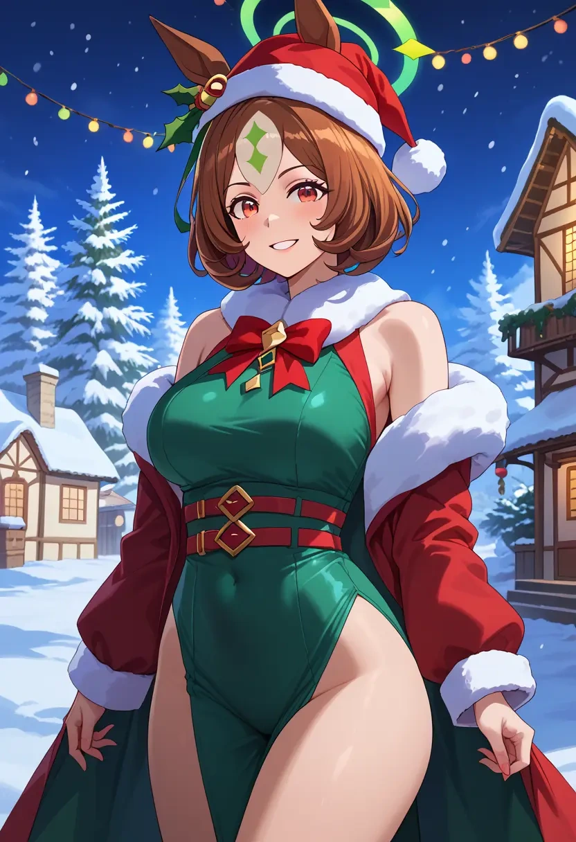 umamusume,king_halo_(umamusume),Christmas,dress  - 