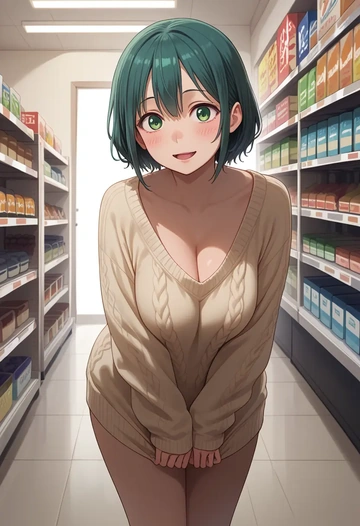 kino_no_tabi,kino_(kino_no_tabi),sweater  - AI generated anime art