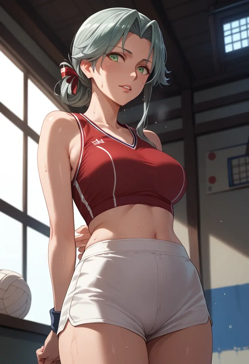 kantai_collection,kinugasa_(kancolle),volleyball uniform  - 