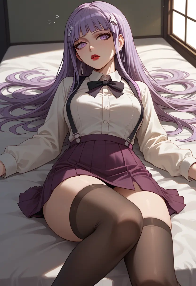 danganronpa_(series),kirigiri_kyoko,secretary,stockings  - 