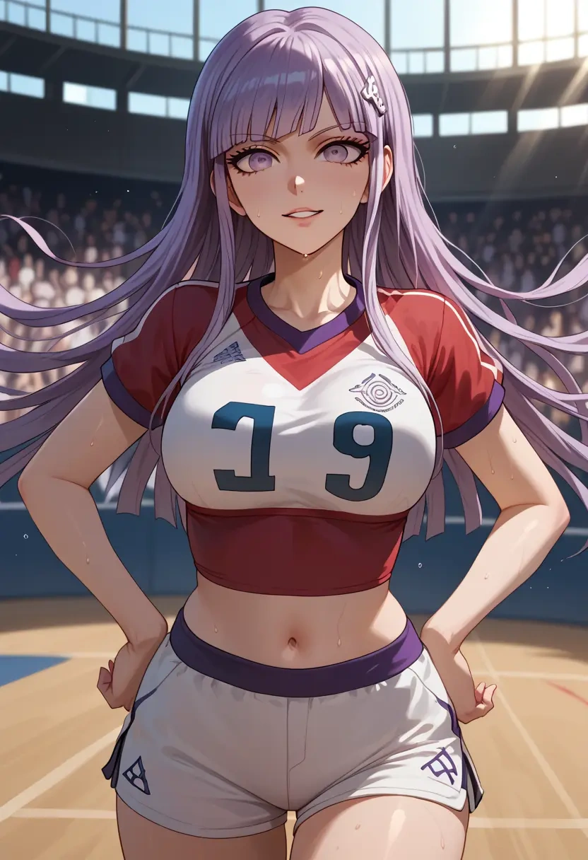 danganronpa_(series),kirigiri_kyoko,volleyball uniform  - 