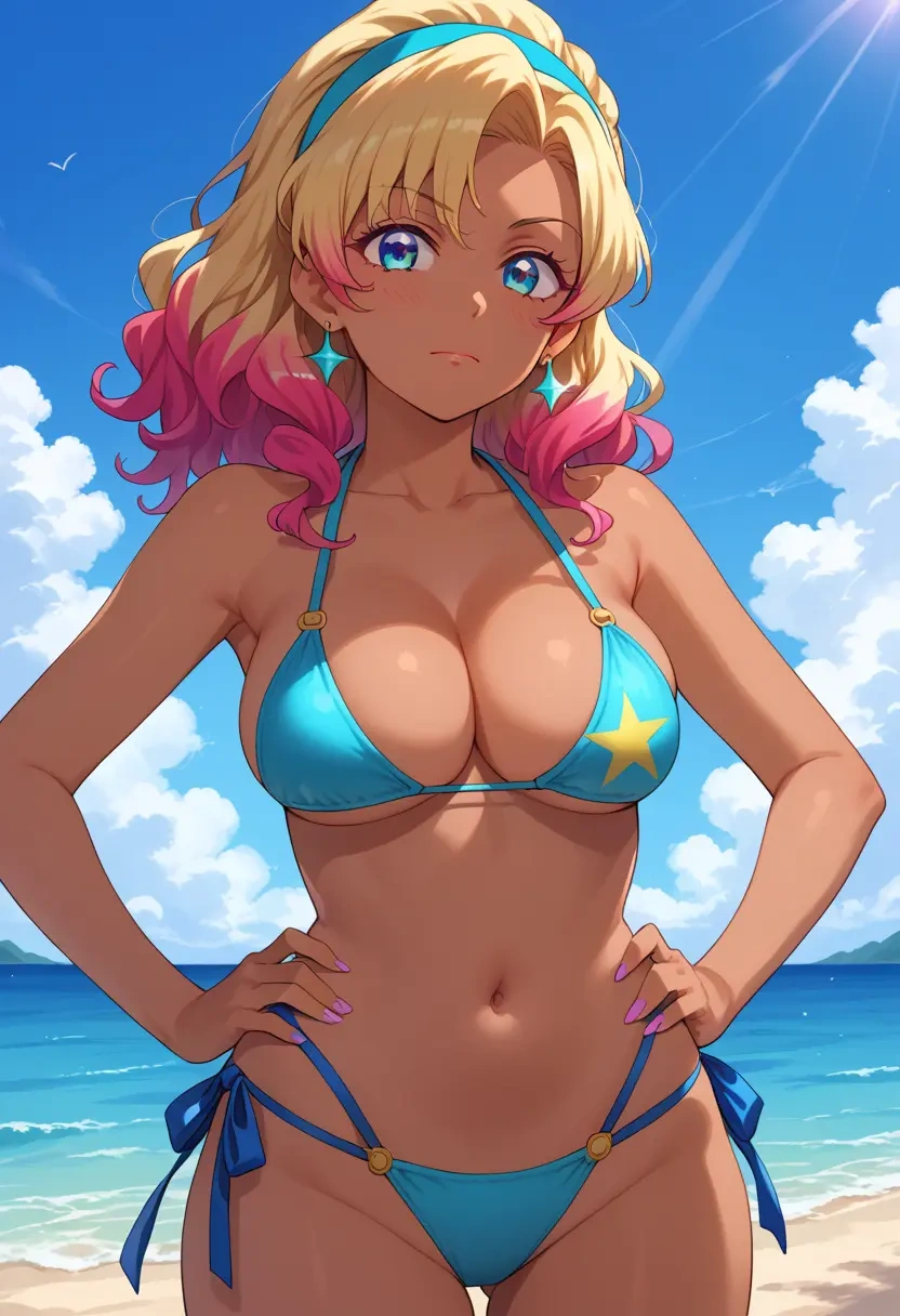 aikatsu!_(series),kiriya_aoi,bikini  - 