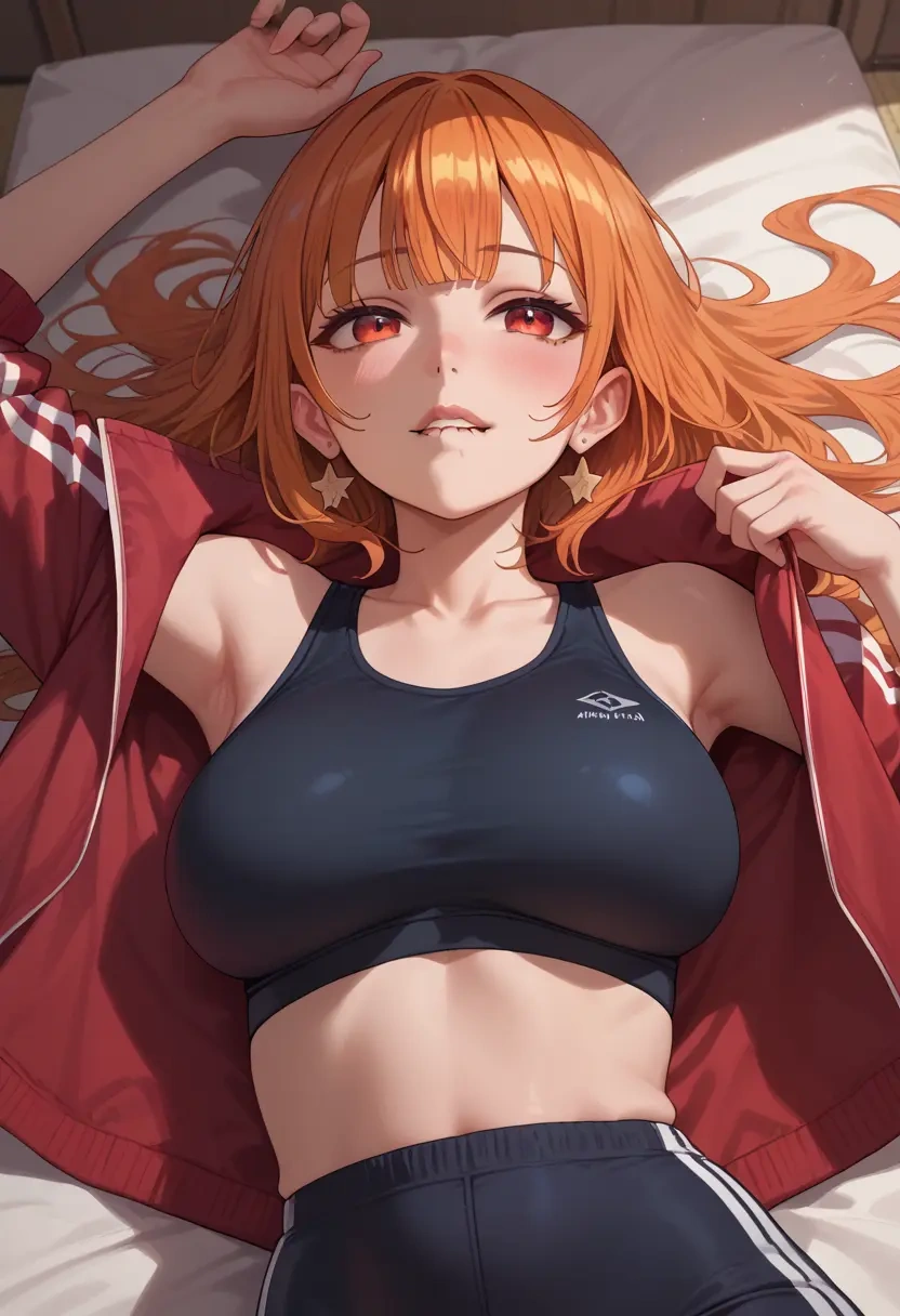 hololive,kiryu_coco,athletic,track suit  - 