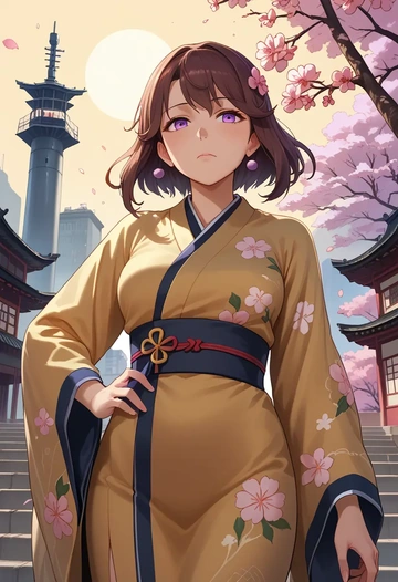 kantai_collection,kisaragi_(kancolle),kimono  - AI generated anime art