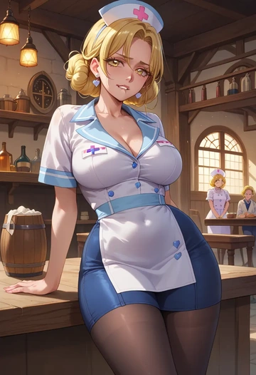 precure,kise_yayoi,nurse  - AI generated anime art