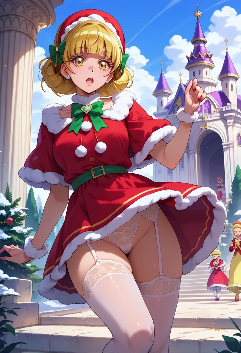 precure,kise_yayoi,Christmas,sexy, stockings,  - 