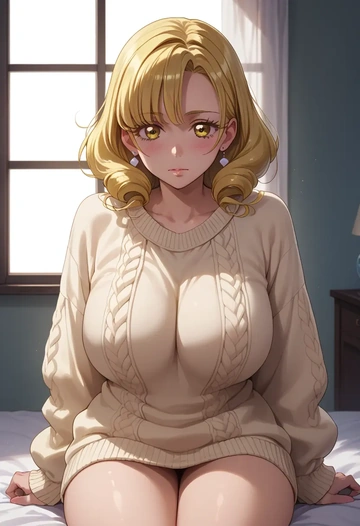 precure,kise_yayoi,sweater  - AI generated anime art