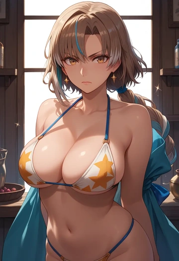 fate_(series),kishinami_hakuno_(female),bikini  - AI generated anime art