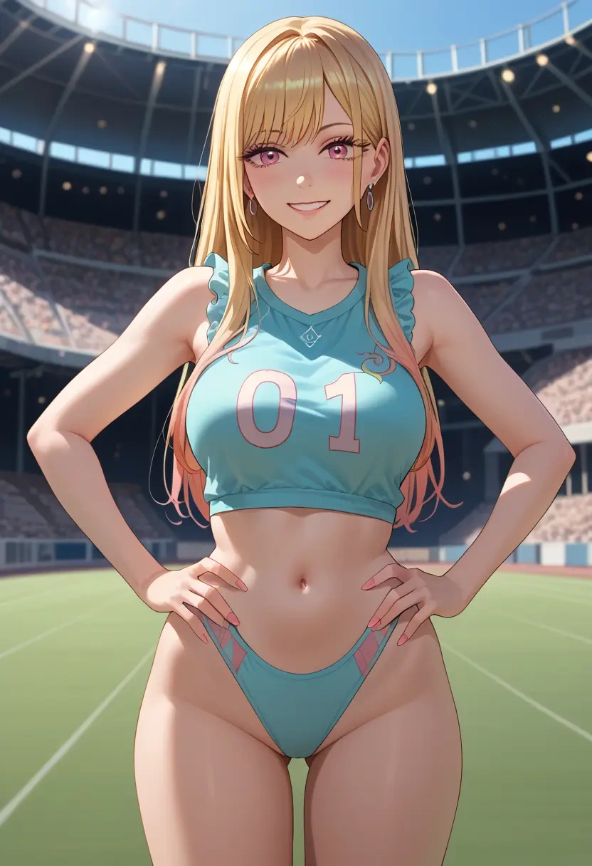 sono_bisque_doll_wa_koi_wo_suru,kitagawa_marin,athletic  - 