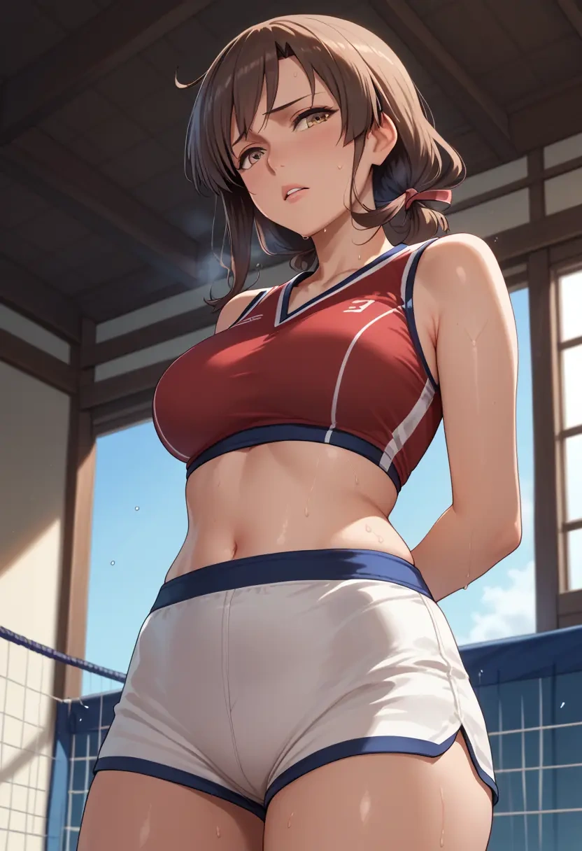 kantai_collection,kitakami_(kancolle),volleyball uniform  - 