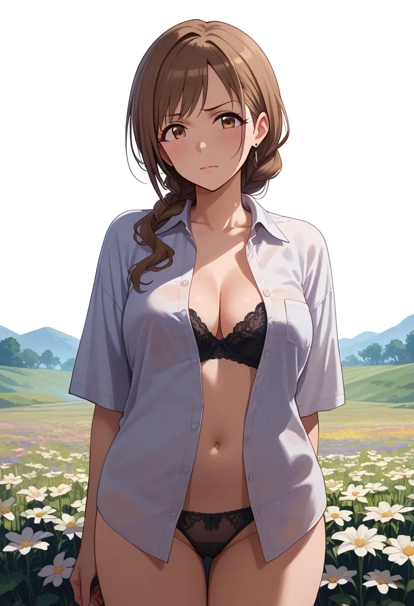 idolmaster,kitazawa_shiho,lingerie,sexy  - 