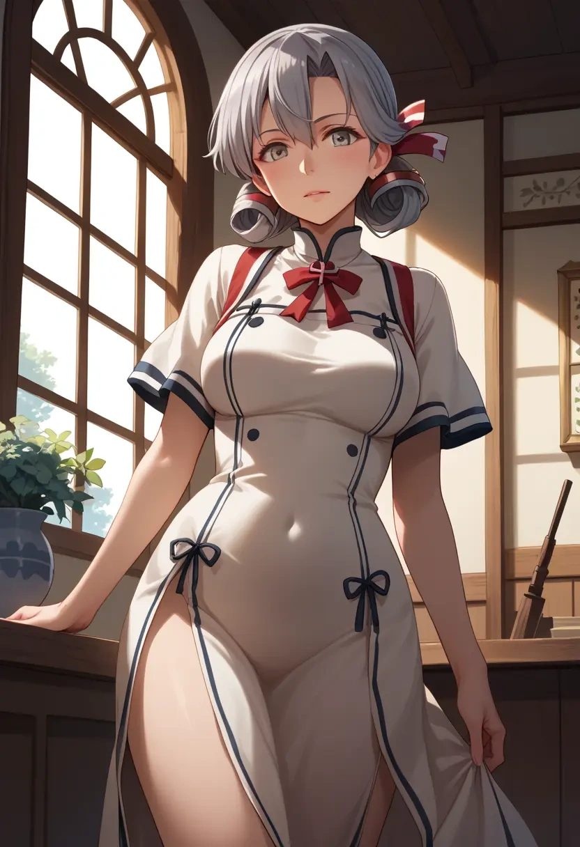 kantai_collection,kiyoshimo_(kancolle),qipao  - 