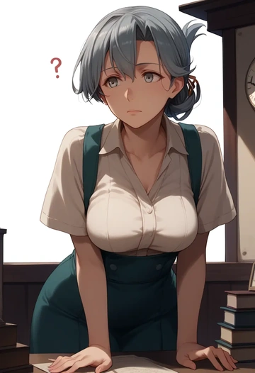 kantai_collection,kiyoshimo_(kancolle),graphic tee,dolphin shorts  - AI generated anime art