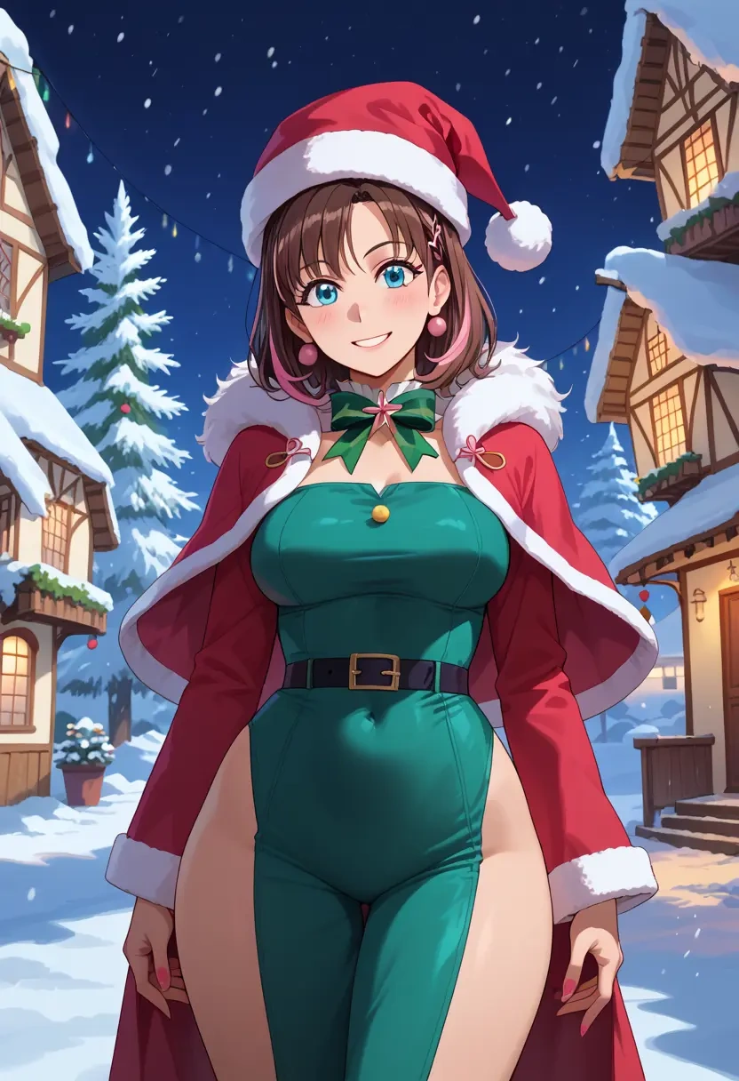 kizuna_ai_inc.,kizuna_ai,Christmas,dress  - 