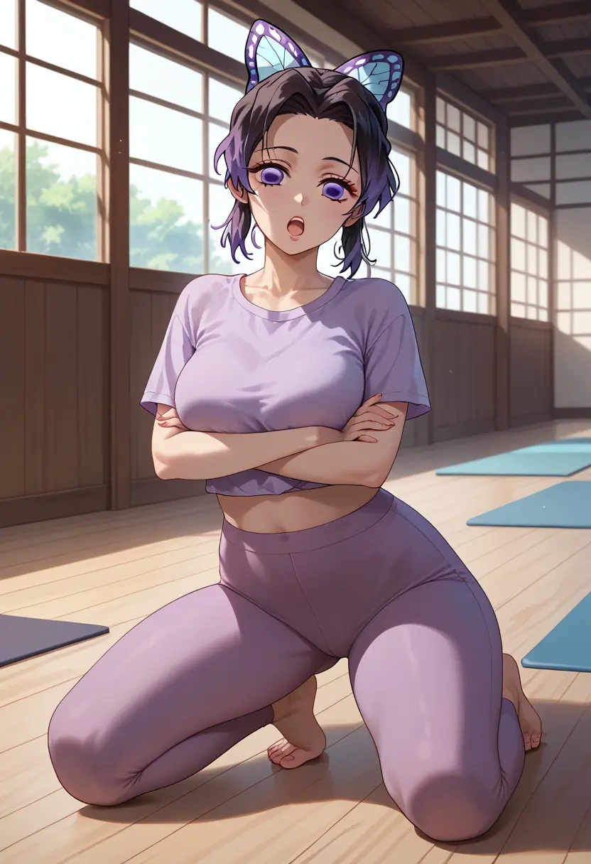 kimetsu_no_yaiba,kochou_shinobu,yaga pants  - 