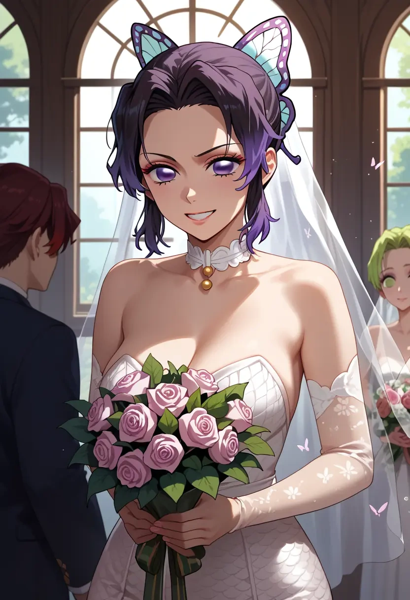 kimetsu_no_yaiba,kochou_shinobu,wedding  - 