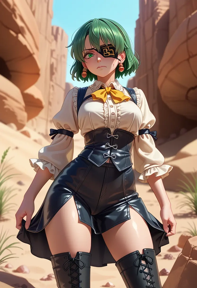 touhou,komano_aunn,pirate  - 