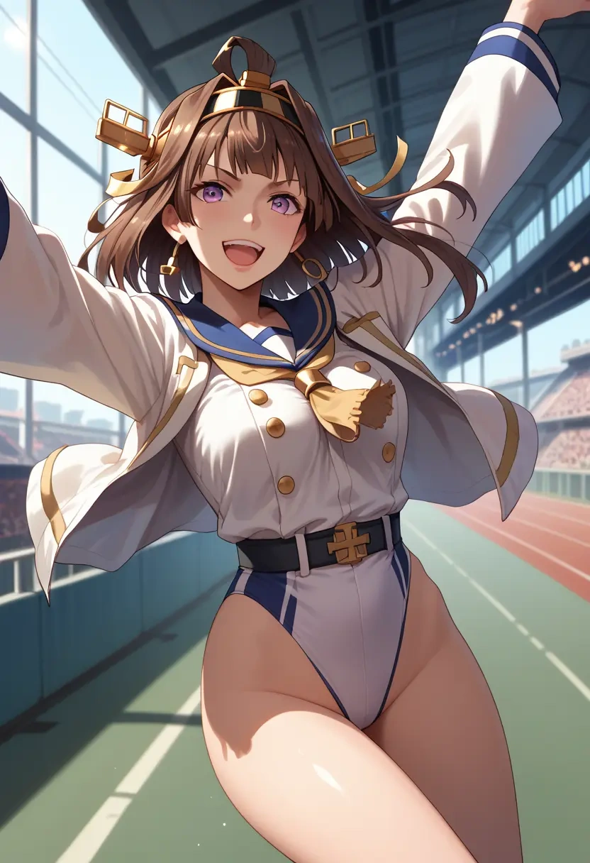 kantai_collection,kongou_(kancolle),athletic  - 