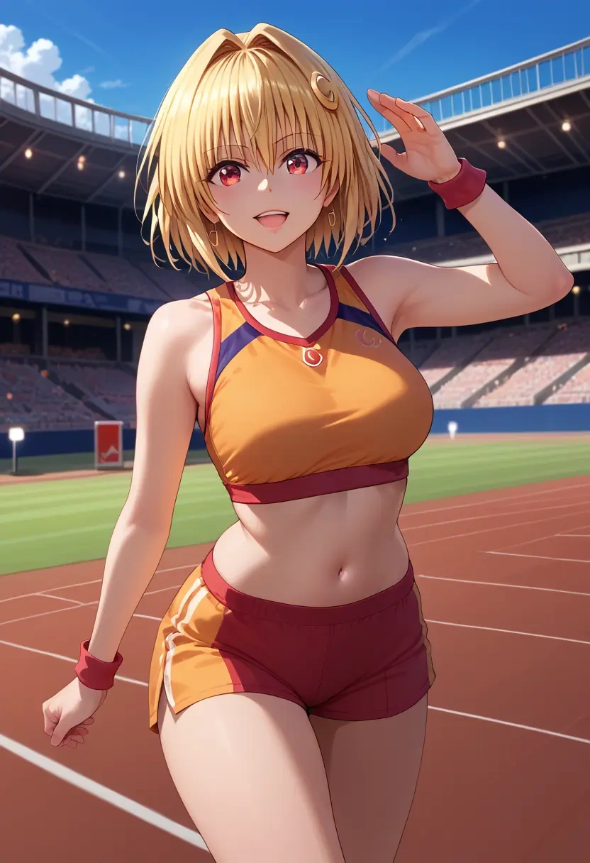 to_love-ru,konjiki_no_yami,athletic  - 