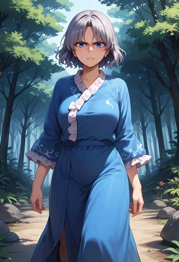 touhou,konpaku_youmu,pajamas  - AI generated anime art