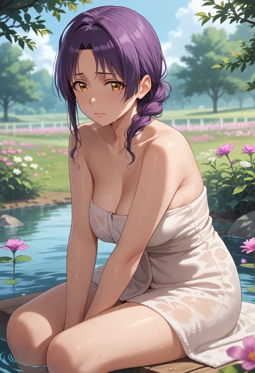 idolmaster,koshimizu_sachiko,towel,sexy  - 