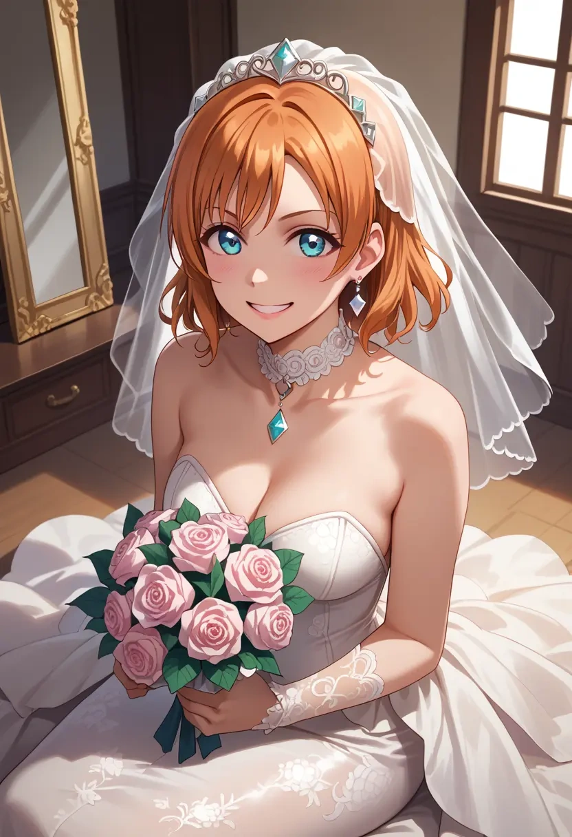 love_live!,kousaka_honoka,wedding  - 