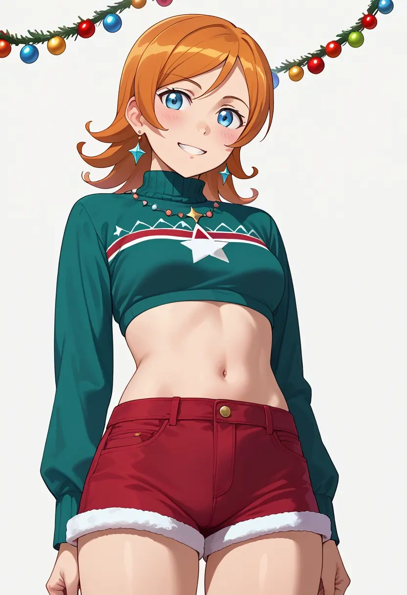 ore_no_imouto_ga_konna_ni_kawaii_wake_ga_nai,kousaka_kirino,Christmas,red velvet shorts  - 