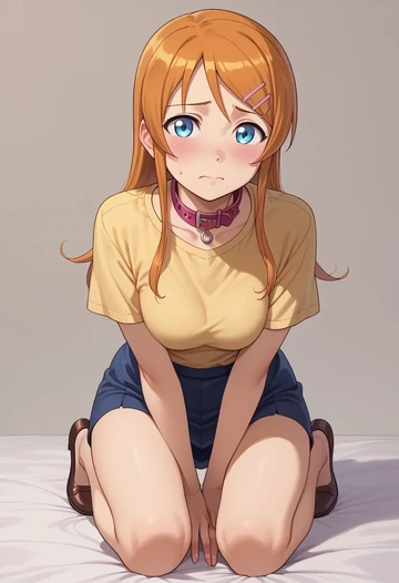 ore_no_imouto_ga_konna_ni_kawaii_wake_ga_nai,kousaka_kirino,polo shirt,tennis skirt  - AI generated anime art