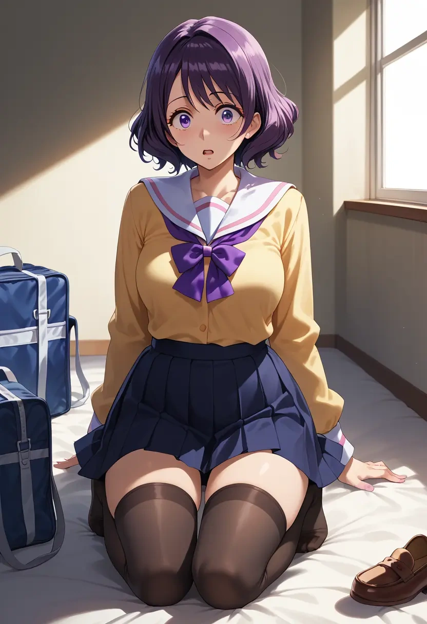 hibike!_euphonium,kousaka_reina,jk uniform, stockings  - 