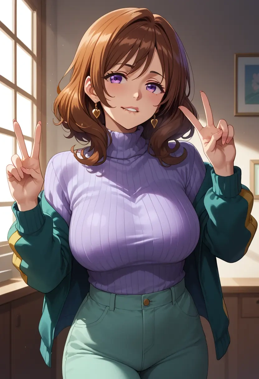 hibike!_euphonium,kousaka_reina,sweater  - 