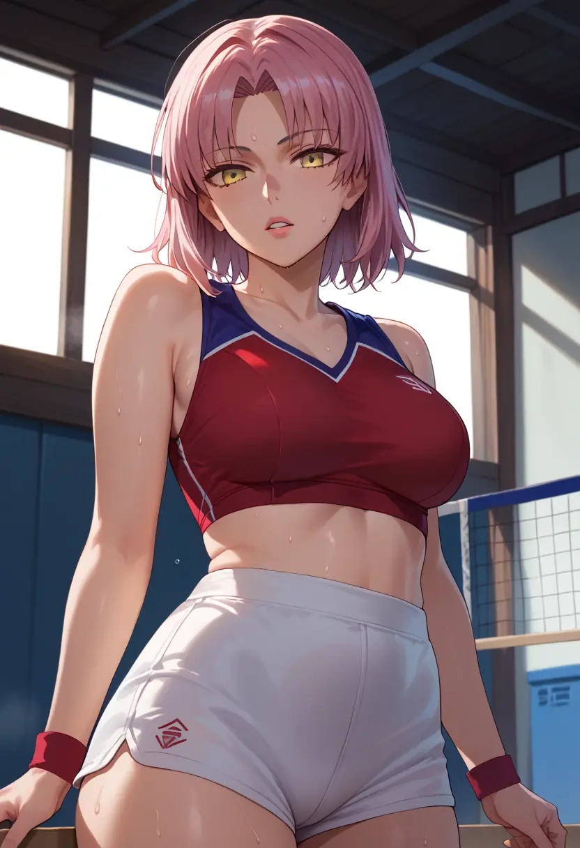 fate_(series),koyanskaya_(fate),volleyball uniform  - 