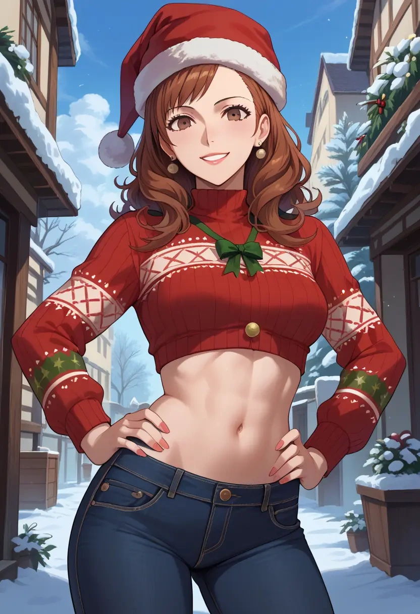 persona,kujikawa_rise,Christmas  - 