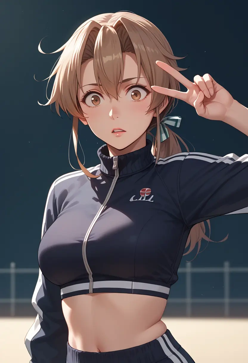 kantai_collection,kuma_(kancolle),athletic,track suit  - 