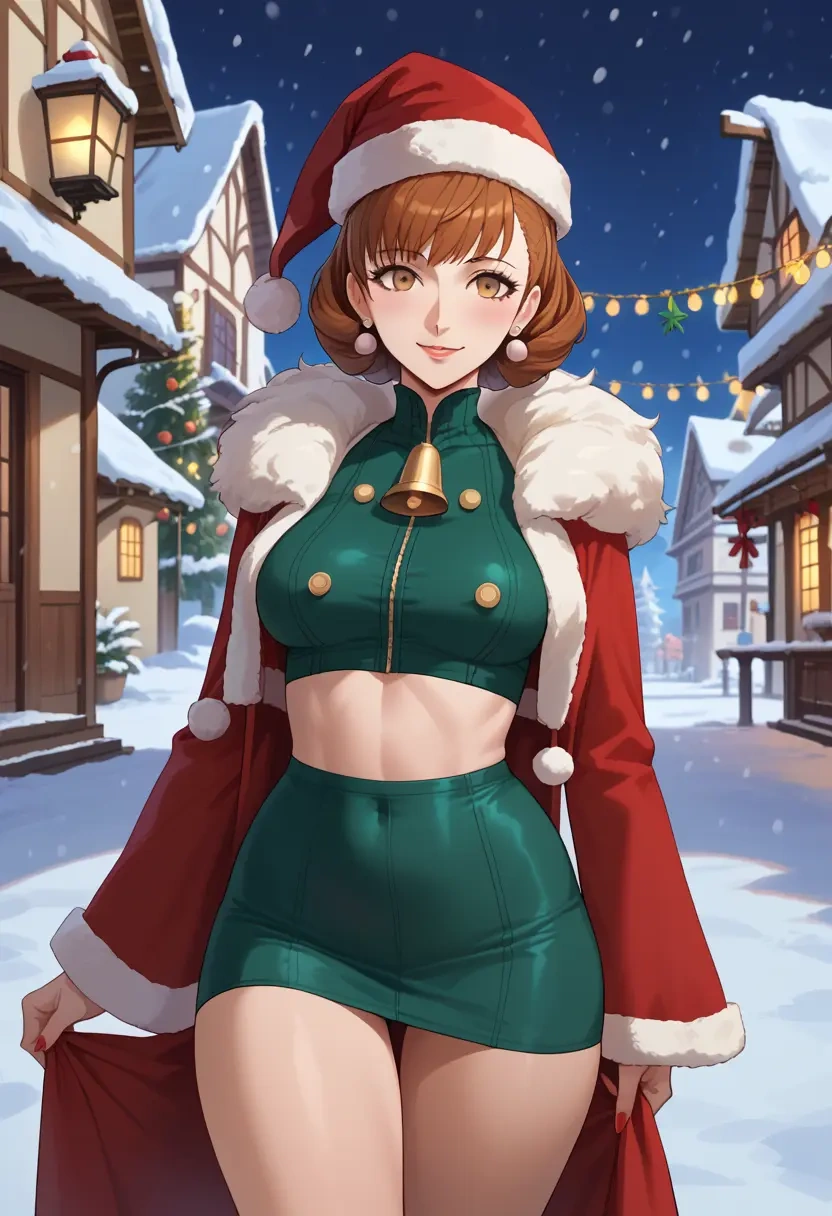 persona,kuma_(persona_4),Christmas,dress  - 