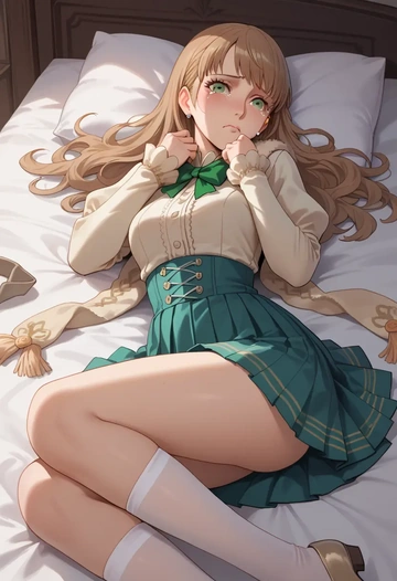 persona,kuma_(persona_4),spring,student uniform,blouse  - AI generated anime art