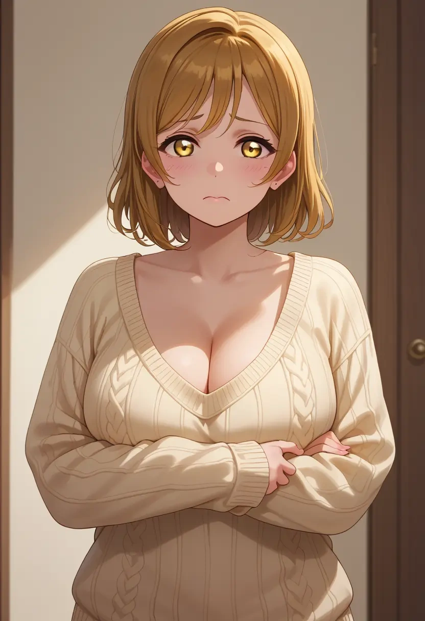 love_live!,kunikida_hanamaru,sweater  - 