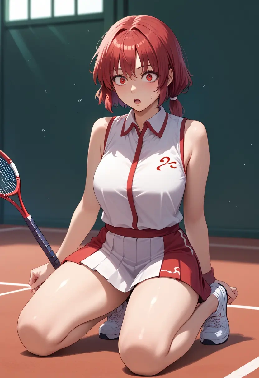 touhou,kurokoma_saki,tennis skirt  - 