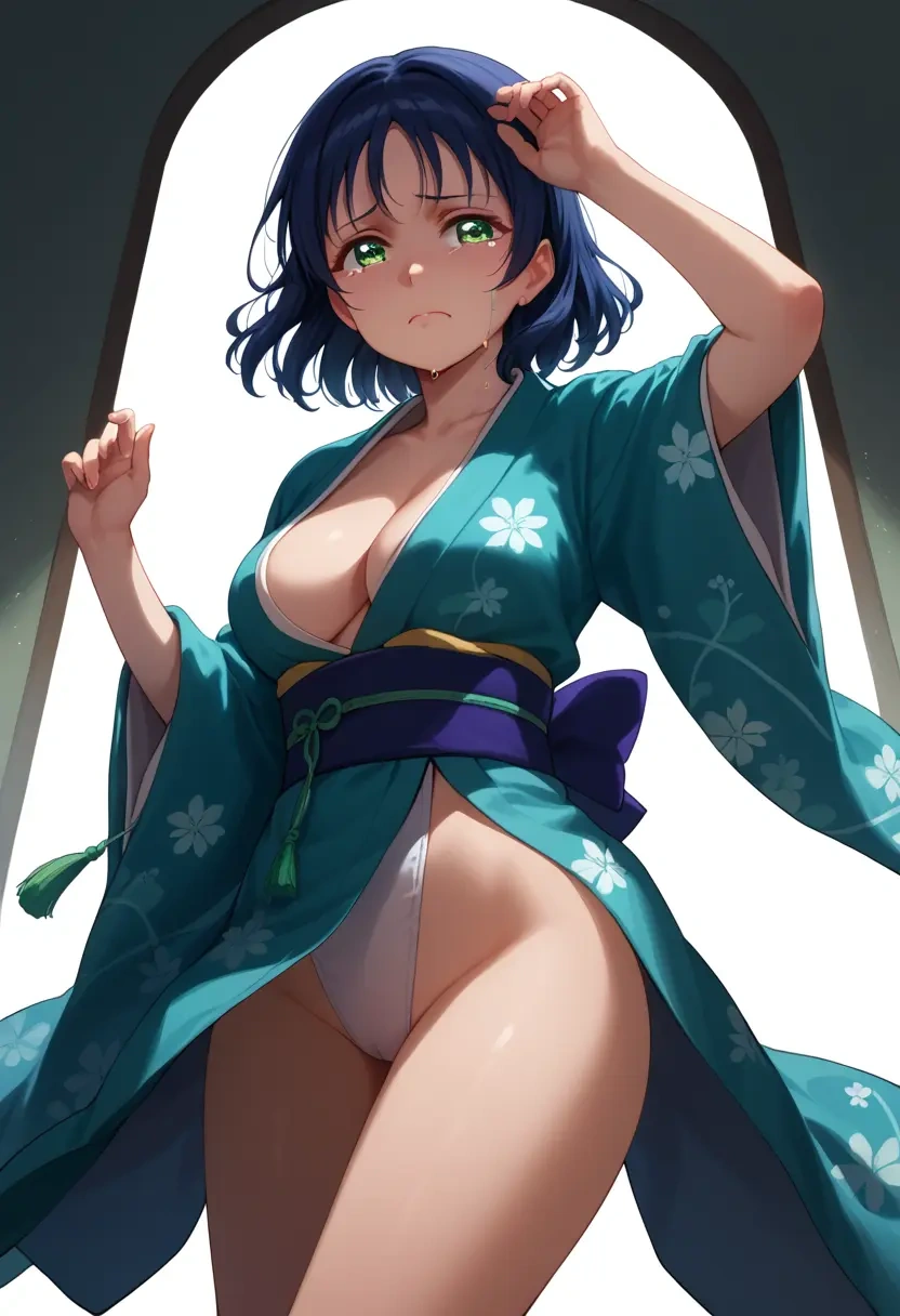 love_live!,kurosawa_dia,kimono,sexy  - 