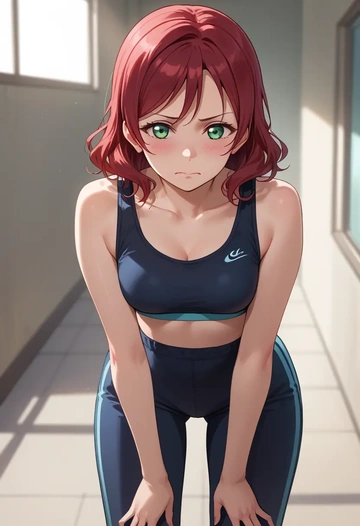 love_live!,kurosawa_ruby,athletic,track suit  - AI generated anime art