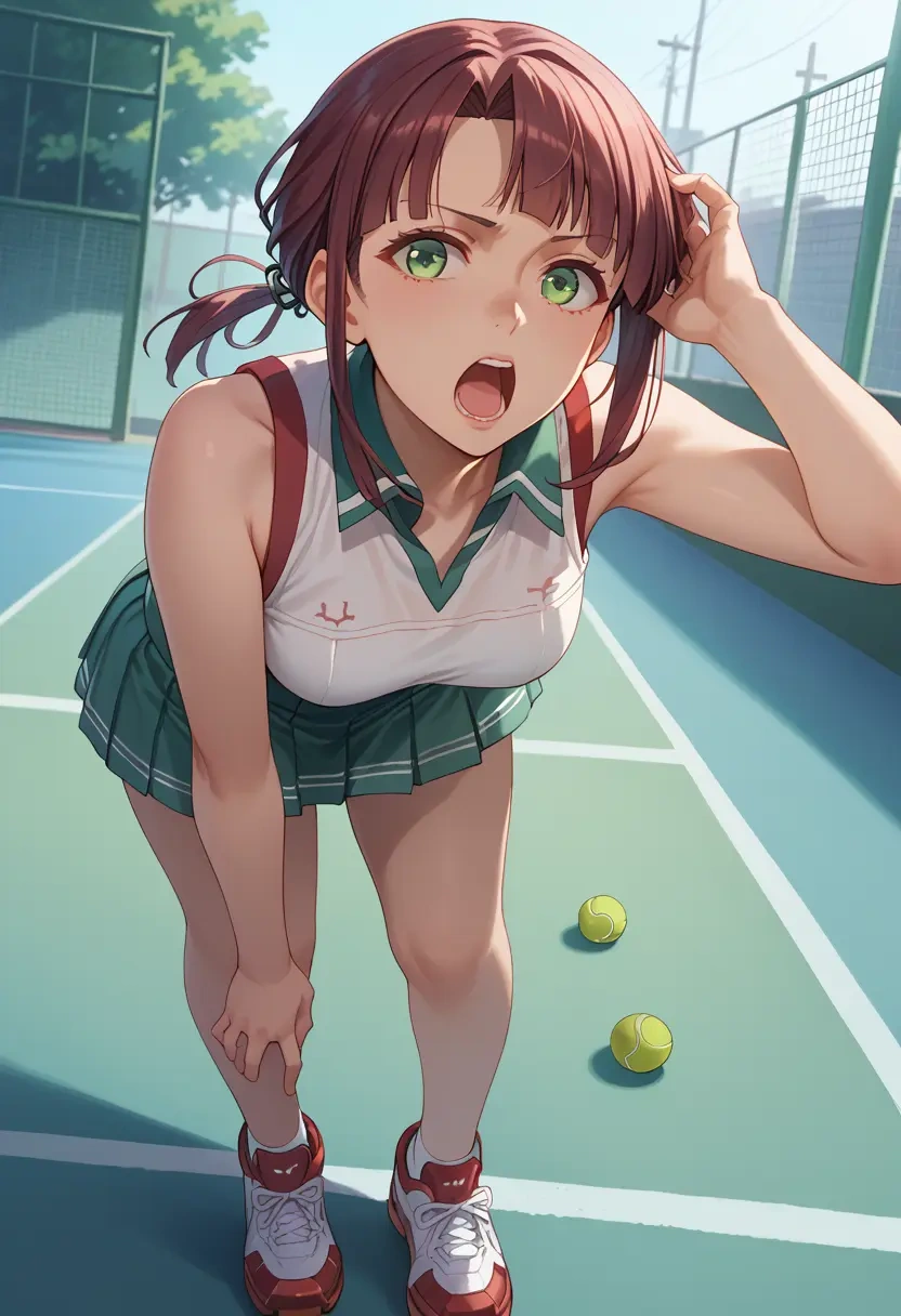 kantai_collection,kuroshio_(kancolle),tennis skirt  - 