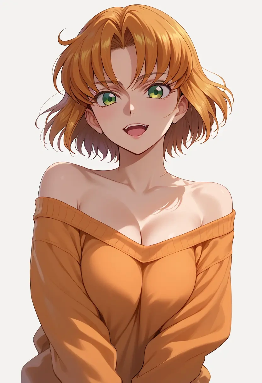 code_geass,kururugi_suzaku,orange,sweater  - 