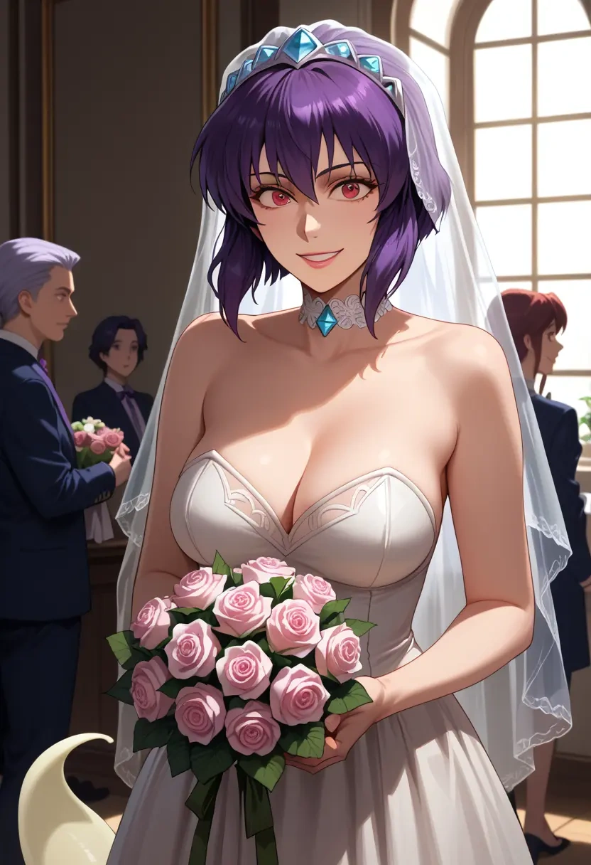 ghost_in_the_shell,kusanagi_motoko,wedding  - 