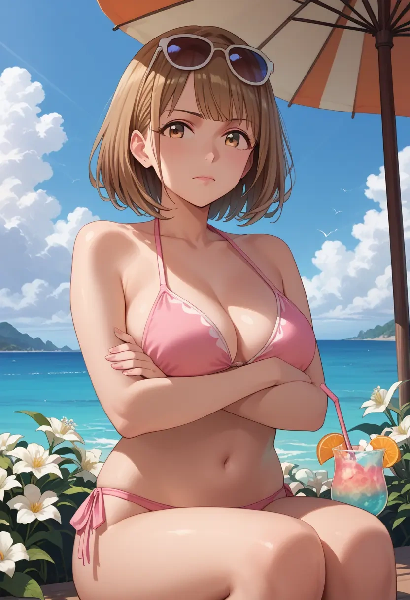 idolmaster,kuwayama_chiyuki,bikini  - 