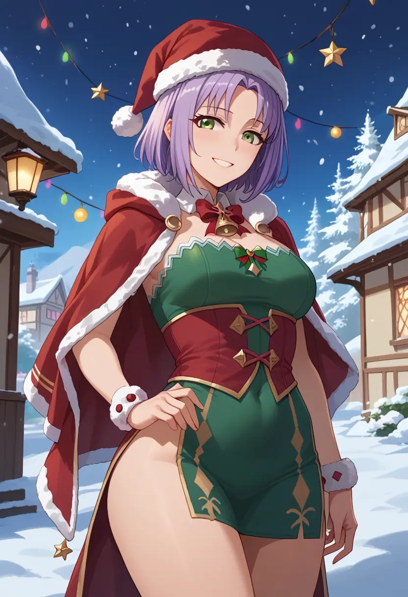 princess_connect!,kyouka_(princess_connect!),Christmas,dress  - 