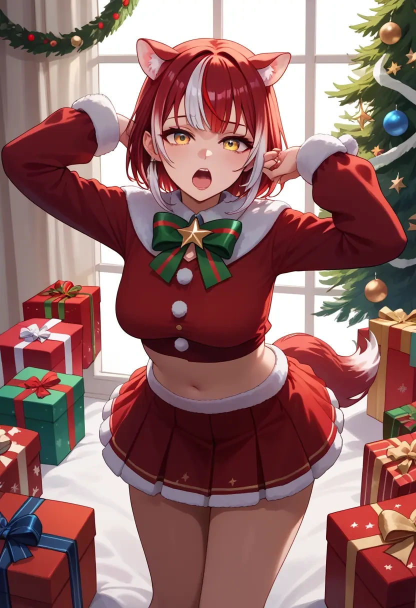 hololive,la+_darknesss,Christmas,skirt  - 