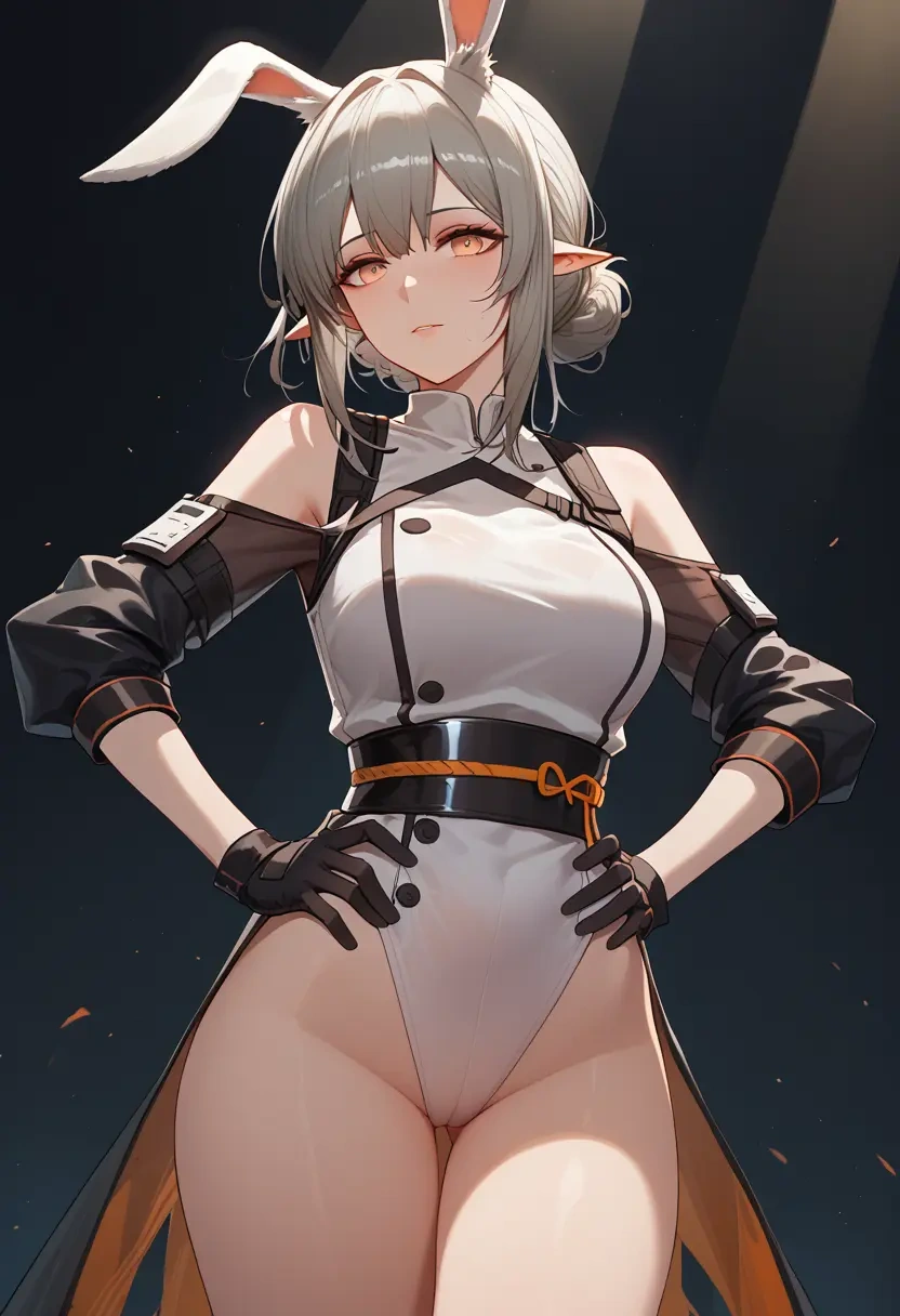 arknights,lappland_(arknights),bunny girl, sexy  - 