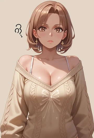 toaru_majutsu_no_index,last_order_(toaru_majutsu_no_index),thong,sweater,sexy  - AI generated anime art