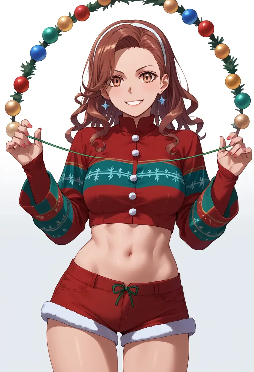 toaru_majutsu_no_index,last_order_(toaru_majutsu_no_index),Christmas,red velvet shorts  - 